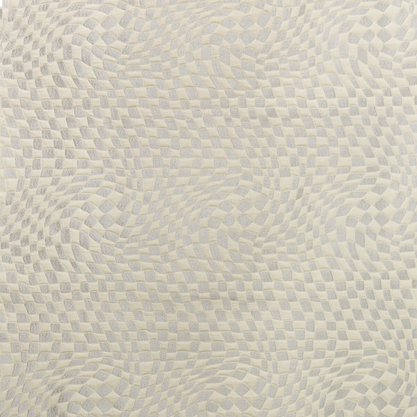 Samples and Purchasing available for Ionic - Salt/Silver Silver By Lee Jofa Modern | Kelly Wearstler Iv |Modern  Multipurpose Embroidery at Designer Wallcoverings and Fabrics