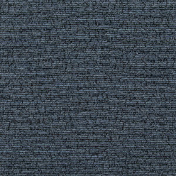 Samples and Purchasing available for Crescendo - Lake/Ebony Blue By Lee Jofa Modern | Kelly Wearstler Iv |Abstract Modern Upholstery Weave at Designer Wallcoverings and Fabrics