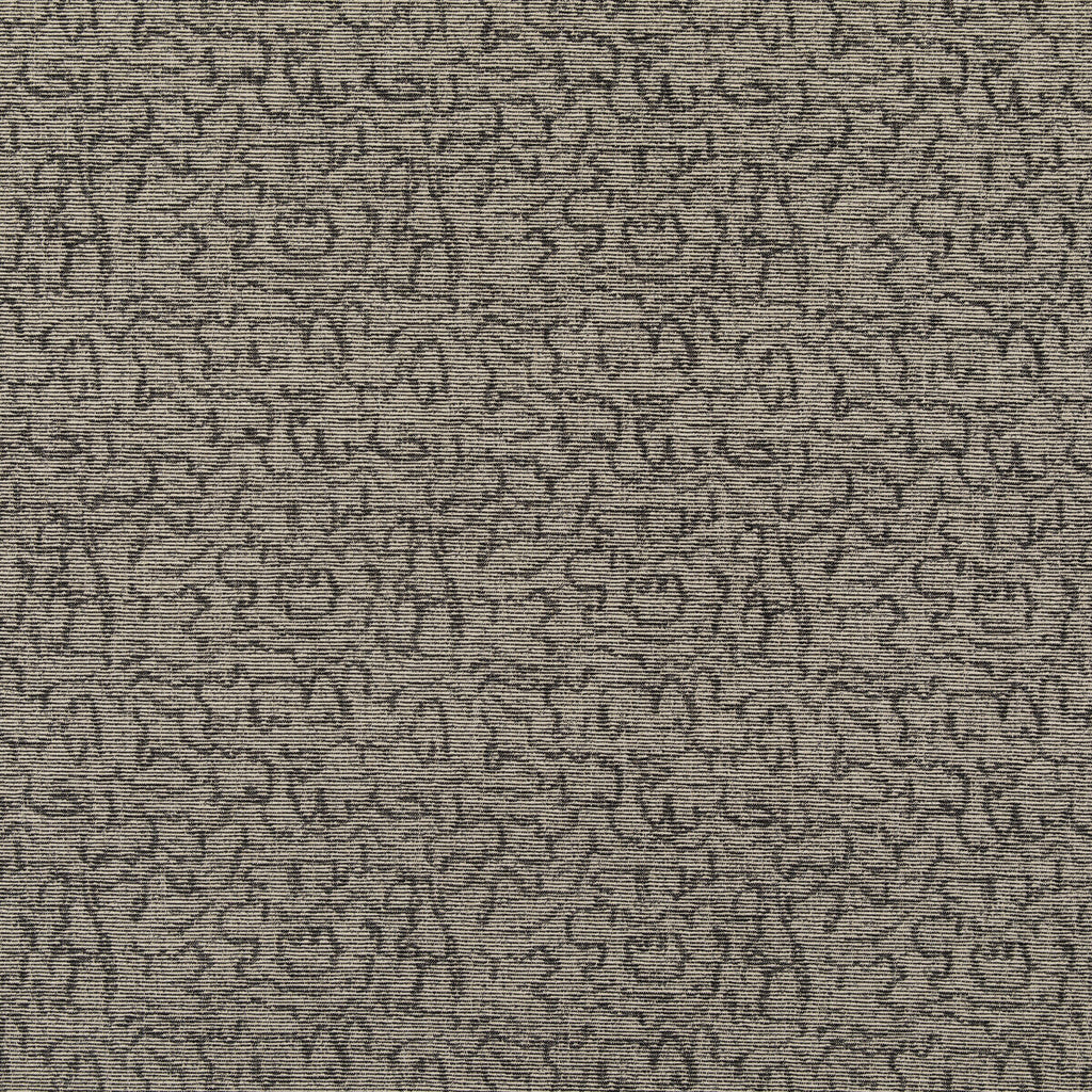 Samples and Purchasing available for Crescendo - Ivory/Ebony Black By Lee Jofa Modern | Kelly Wearstler Iv |Abstract Modern Upholstery Weave at Designer Wallcoverings and Fabrics