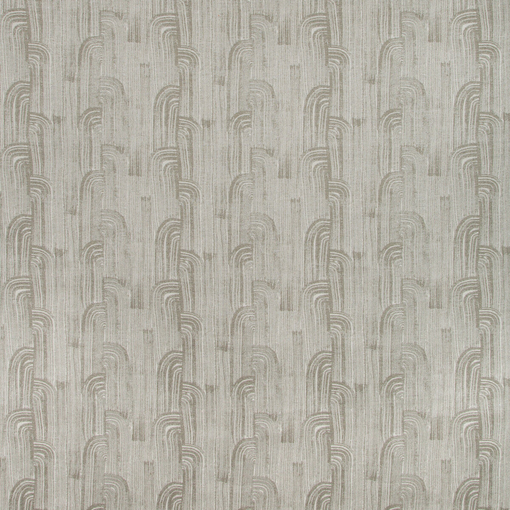 Samples and Purchasing available for Crescent Weave - Gris Grey By Lee Jofa Modern | Kelly Wearstler Mesa |Geometric Stripes Upholstery Indoor / Outdoor at Designer Wallcoverings and Fabrics