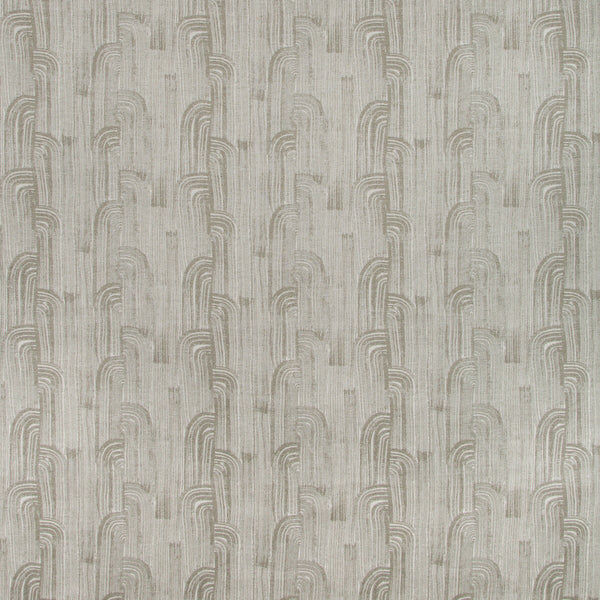 Samples and Purchasing available for Crescent Weave - Gris Grey By Lee Jofa Modern | Kelly Wearstler Mesa |Geometric Stripes Upholstery Indoor / Outdoor at Designer Wallcoverings and Fabrics