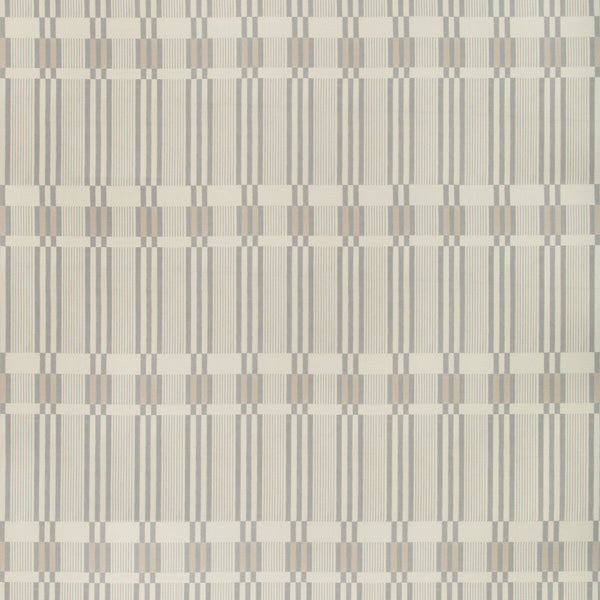 Samples and Purchasing available for Bandeau - Fog Grey By Lee Jofa Modern | Kw Terra Firma Ii Indoor Outdoor | Stripes Multipurpose Indoor / Outdoor at Designer Wallcoverings and Fabrics