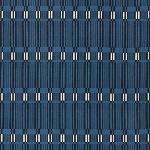 Samples and Purchasing available for Bandeau - Marine Blue By Lee Jofa Modern | Kw Terra Firma Ii Indoor Outdoor | Stripes Multipurpose Indoor / Outdoor at Designer Wallcoverings and Fabrics