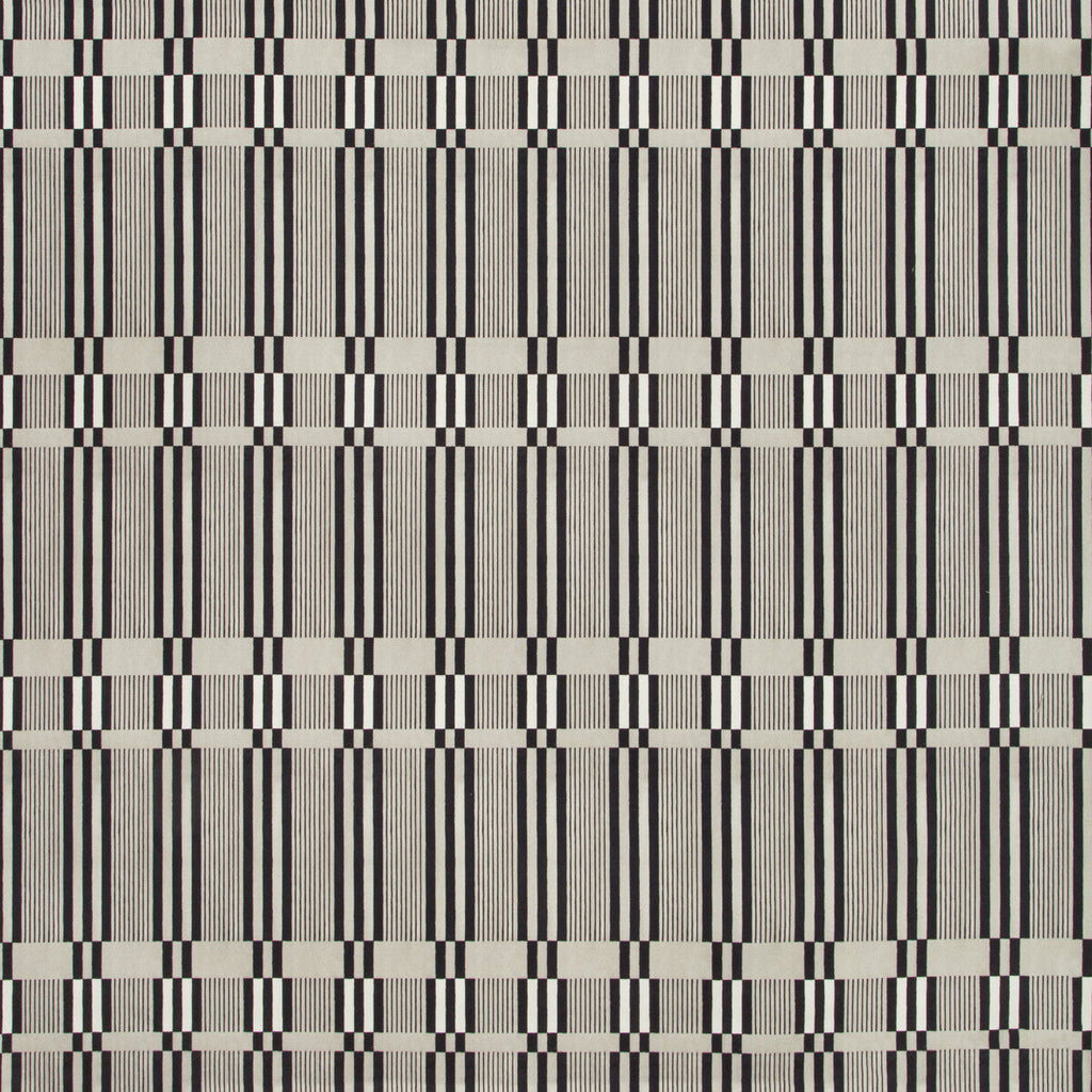 Samples and Purchasing available for Bandeau - Tawny Black By Lee Jofa Modern | Kw Terra Firma Ii Indoor Outdoor | Stripes Multipurpose Indoor / Outdoor at Designer Wallcoverings and Fabrics