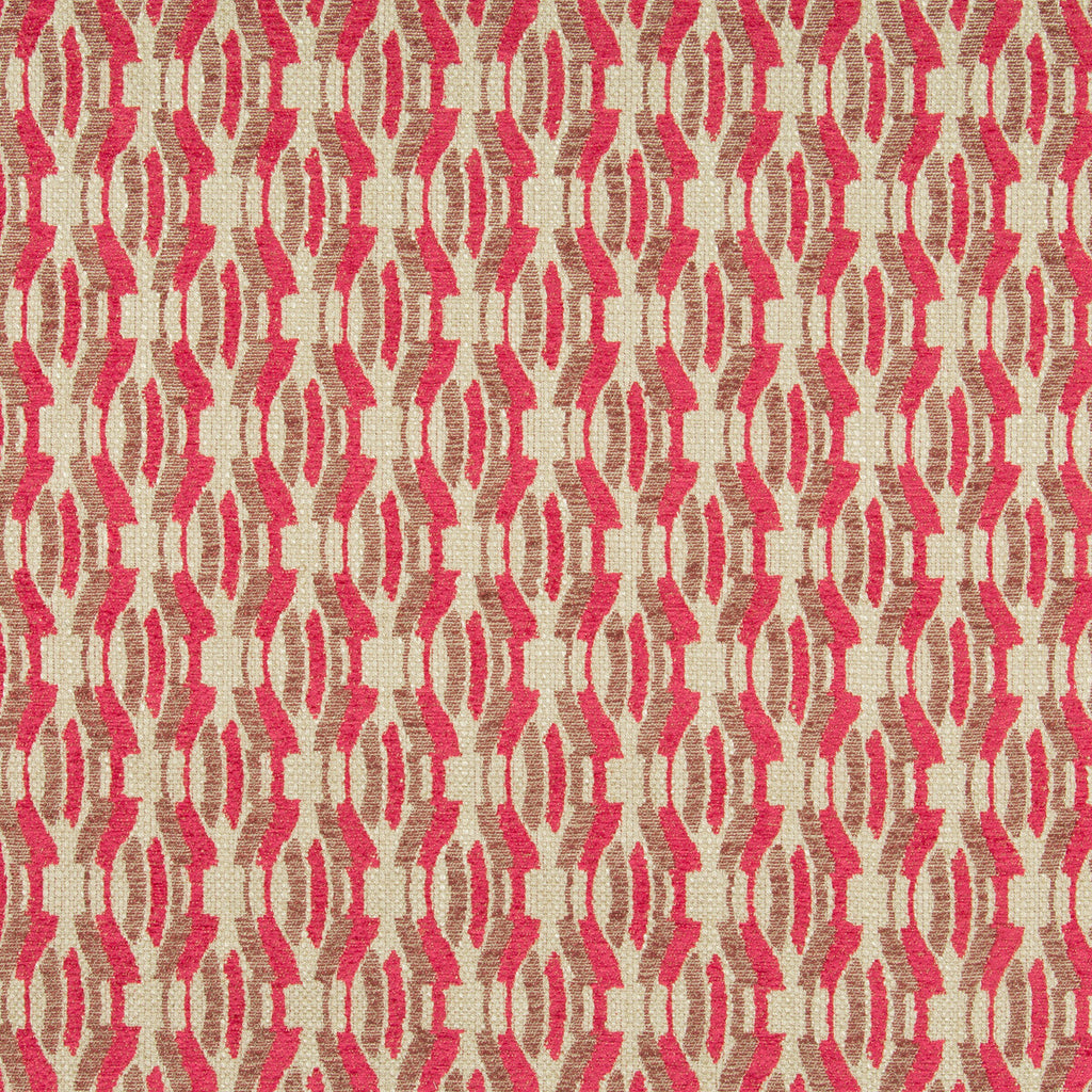 Samples and Purchasing available for Agate Weave - Cerise Red By Lee Jofa Modern | Gems Collection | Modern Upholstery Chenille at Designer Wallcoverings and Fabrics