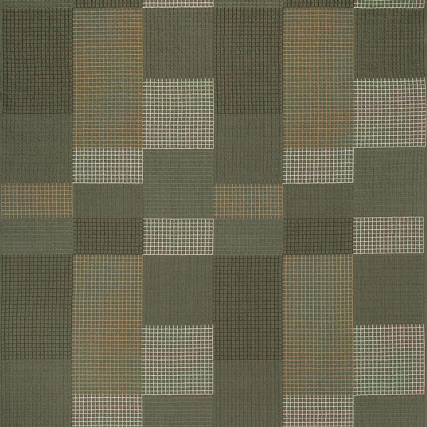 Samples and Purchasing available for Gridlock - Hunter Green By Lee Jofa Modern | Kelly Wearstler V |Modern Geometric Multipurpose Embroidery at Designer Wallcoverings and Fabrics