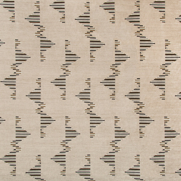 Samples and Purchasing available for Arcade - Buff Beige By Lee Jofa Modern | Kelly Wearstler V | Geometric Upholstery Chenille at Designer Wallcoverings and Fabrics