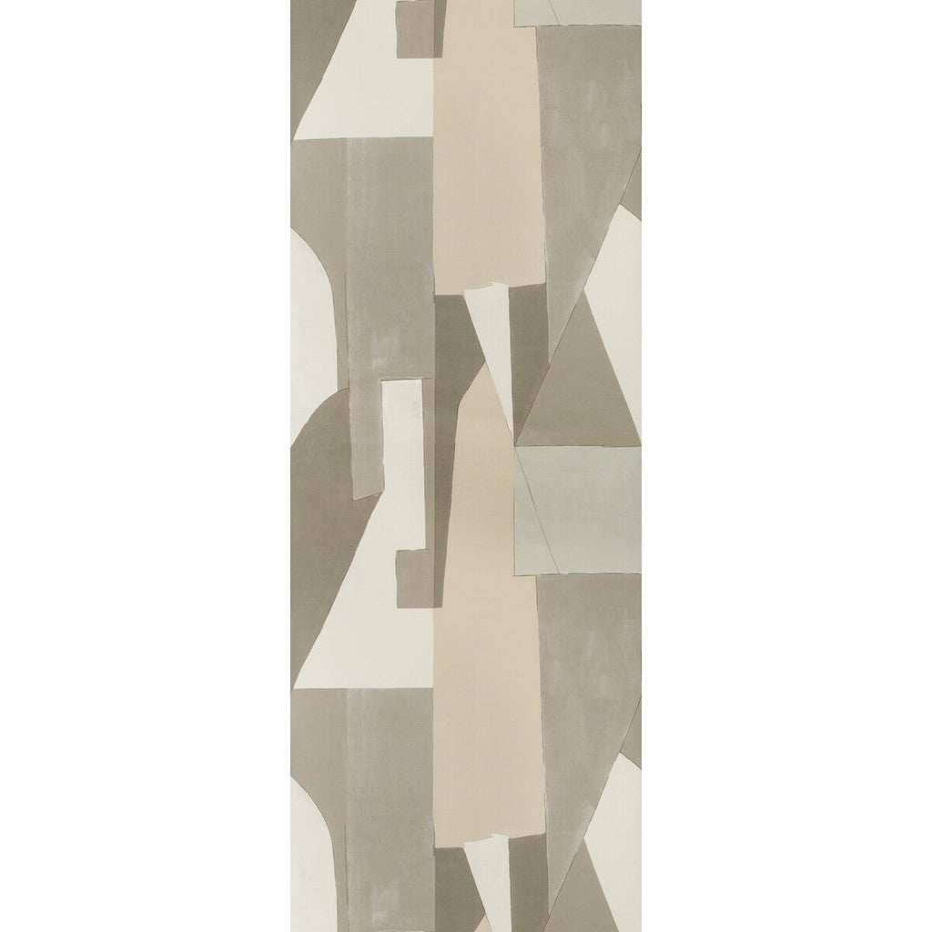 Samples and Purchasing available for District Paper - Alabaster Beige By Lee Jofa Modern | Kelly Wearstler Wallpapers V | Modern Wallcovering  at Designer Wallcoverings and Fabrics