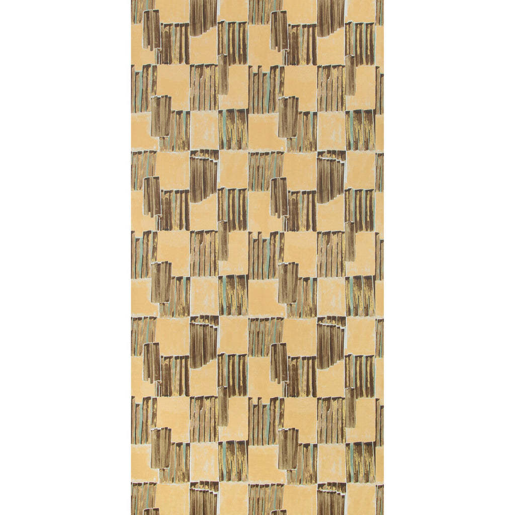 Samples and Purchasing available for Lyre Paper - Bronzed Multi By Lee Jofa Modern | Kelly Wearstler Wallpapers V | Modern Wallcovering  at Designer Wallcoverings and Fabrics