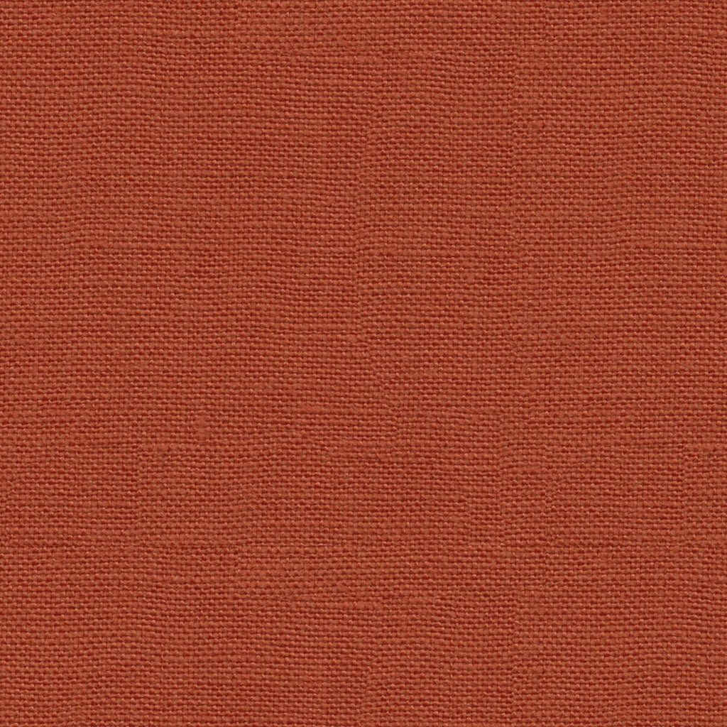 Samples and Purchasing available for Lea - Terracotta Orange By G P & J Baker | Country Weekend |Solid  Multipurpose Linen at Designer Wallcoverings and Fabrics