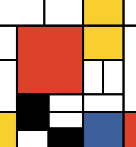 Mondrian Wallpaper