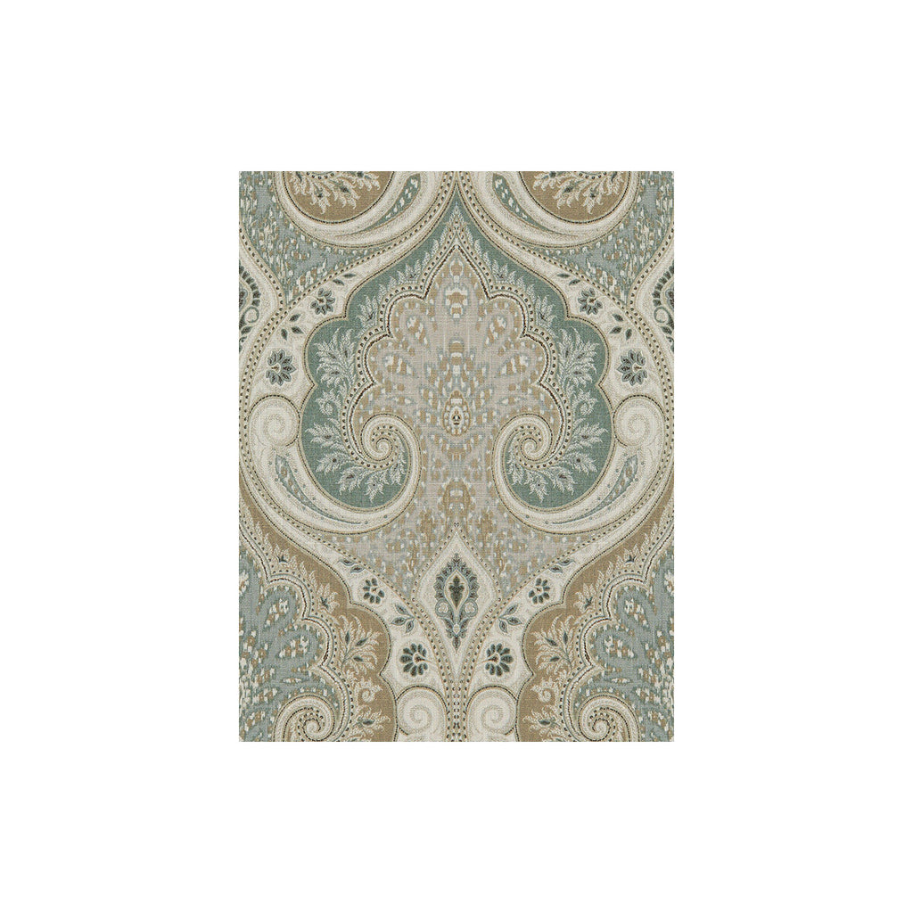 Samples and Purchasing available for Latika - Seafoam White By Kravet Design | The Echo Design Collection | Damask Multipurpose Print at Designer Wallcoverings and Fabrics