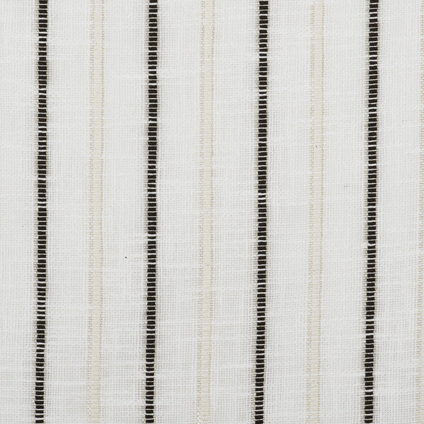 Samples and Purchasing available for Sancho - Chocolate Ivory By Gaston Y Daniela | Lorenzo Castillo V | Stripes Drapery  at Designer Wallcoverings and Fabrics