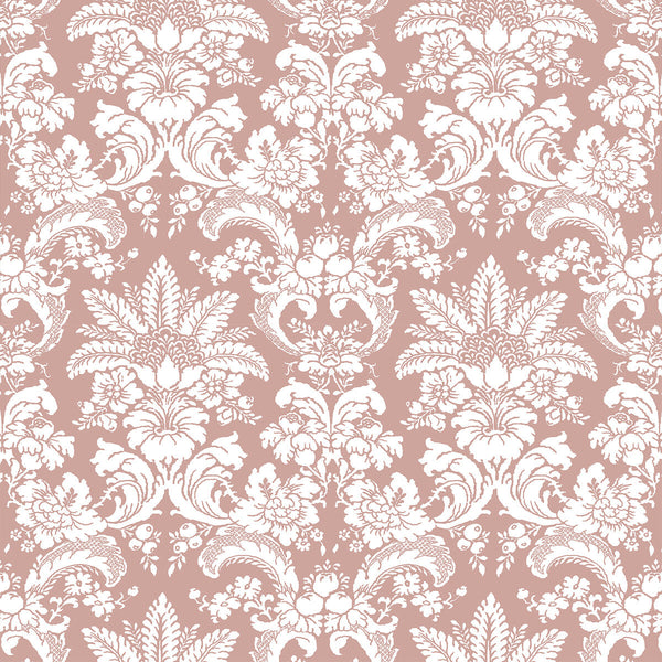 Samples and Purchasing available for Grajal - Rosa Pink By Gaston Y Daniela | Lorenzo Castillo V |Damask  Multipurpose Print at Designer Wallcoverings and Fabrics