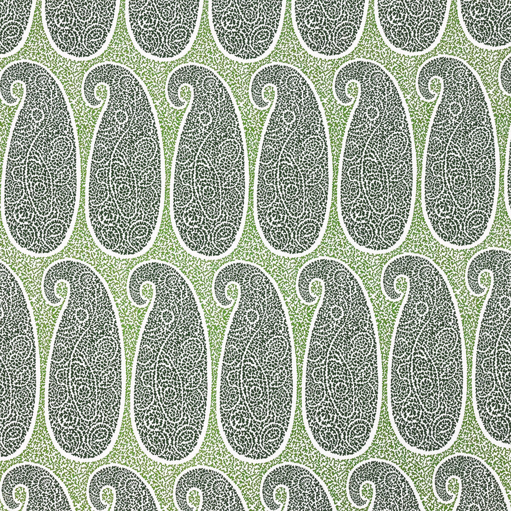 Samples and Purchasing available for Yaiza - Verde Green By Gaston Y Daniela | Lorenzo Castillo V | Paisley Upholstery  at Designer Wallcoverings and Fabrics