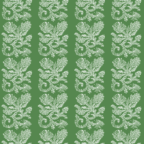 Samples and Purchasing available for Camino - Verde Green By Gaston Y Daniela | Lorenzo Castillo V | Paisley Multipurpose Print at Designer Wallcoverings and Fabrics