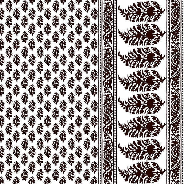 Samples and Purchasing available for Aravaquita - Chocolate Chocolate By Gaston Y Daniela | Lorenzo Castillo V |Paisley  Multipurpose Print at Designer Wallcoverings and Fabrics