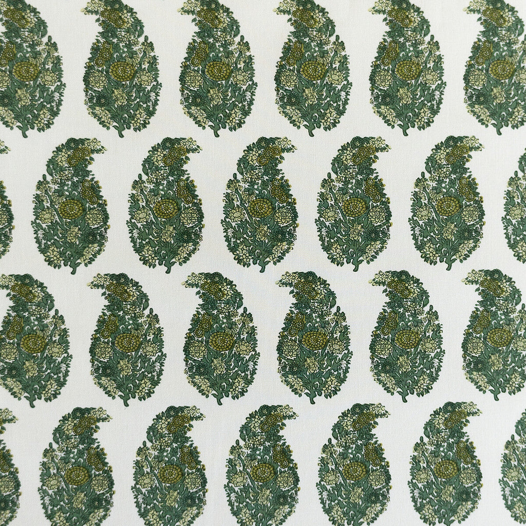 Samples and Purchasing available for Tarsila - Verde Green By Gaston Y Daniela | Lorenzo Castillo V |Paisley  Multipurpose Print at Designer Wallcoverings and Fabrics