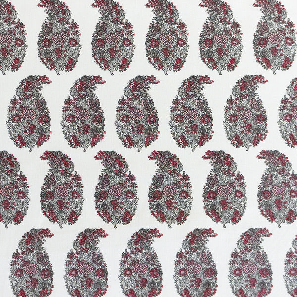 Samples and Purchasing available for Tarsila - Rosa/Berenjena Pink By Gaston Y Daniela | Lorenzo Castillo V |Paisley  Multipurpose Print at Designer Wallcoverings and Fabrics