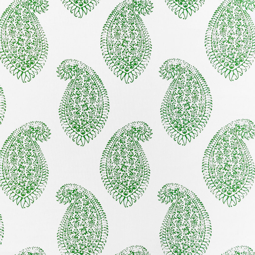 Samples and Purchasing available for Berenguela - Verde Green By Gaston Y Daniela | Lorenzo Castillo V | Paisley Multipurpose Print at Designer Wallcoverings and Fabrics