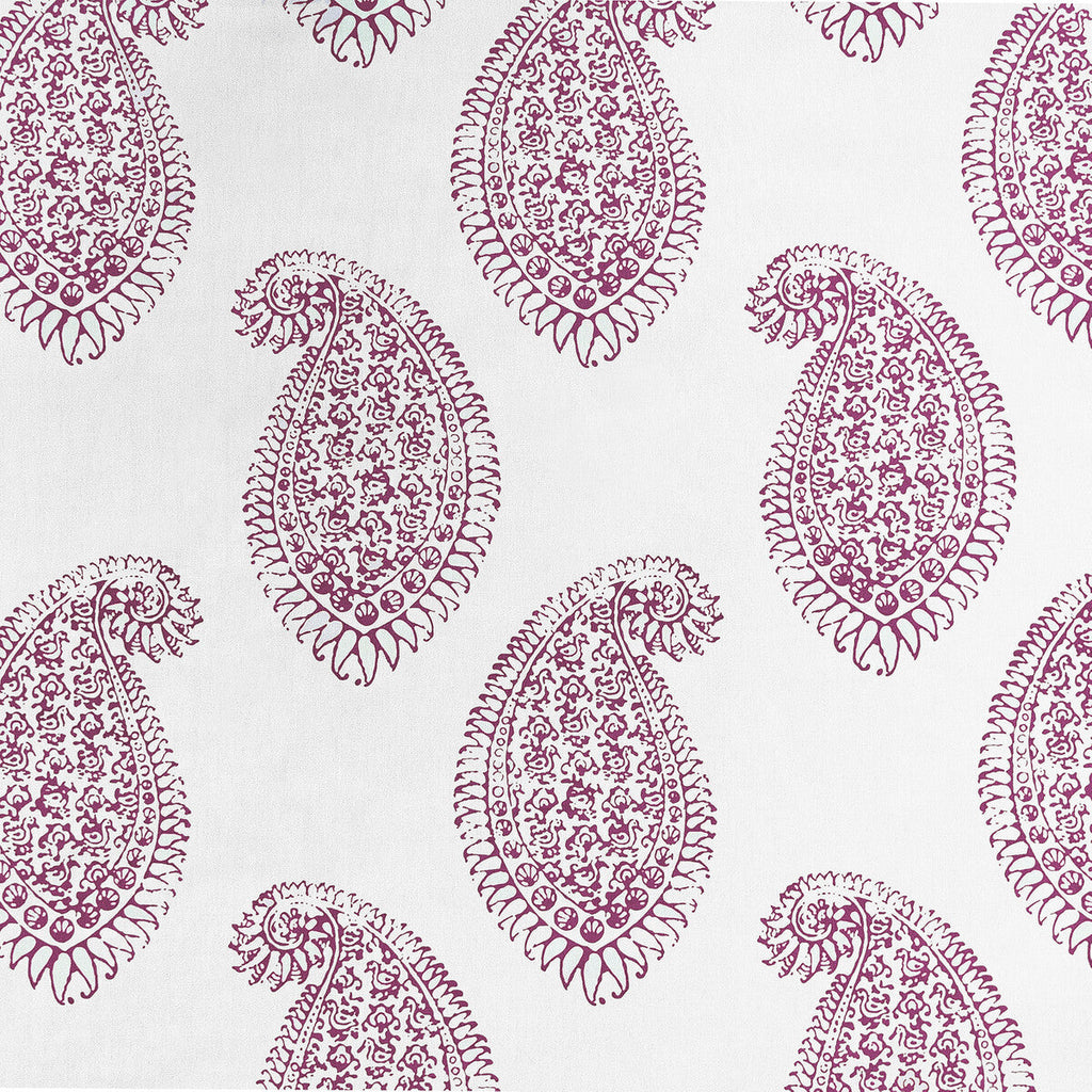 Samples and Purchasing available for Berenguela - Burdeos Plum By Gaston Y Daniela | Lorenzo Castillo V | Paisley Multipurpose Print at Designer Wallcoverings and Fabrics