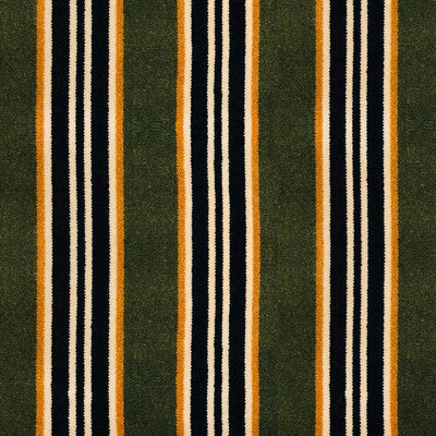 Samples and Purchasing available for Tucha - Fondo Verde/Oro Green By Gaston Y Daniela | Lorenzo Castillo Vi |Stripes  Upholstery  at Designer Wallcoverings and Fabrics