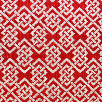 Samples and Purchasing available for Ephraim - Rojo Red By Gaston Y Daniela | Lorenzo Castillo Vi | Geometric Upholstery Indoor / Outdoor at Designer Wallcoverings and Fabrics