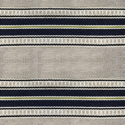 Samples and Purchasing available for Adam - Azul Blue By Gaston Y Daniela | Lorenzo Castillo Vi | Stripes Upholstery Indoor / Outdoor at Designer Wallcoverings and Fabrics