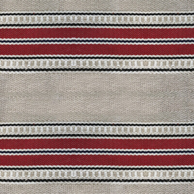 Samples and Purchasing available for Adam - Rojo Red By Gaston Y Daniela | Lorenzo Castillo Vi | Stripes Upholstery Indoor / Outdoor at Designer Wallcoverings and Fabrics