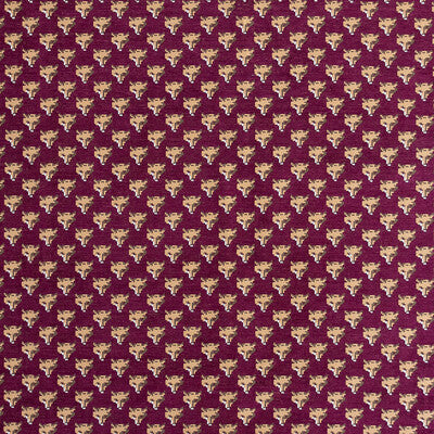 Samples and Purchasing available for Raposu - Burdeos Burgundy/Red By Gaston Y Daniela | Lorenzo Castillo Vii The Rectory |Animal/Insects Novelty Upholstery Chenille at Designer Wallcoverings and Fabrics