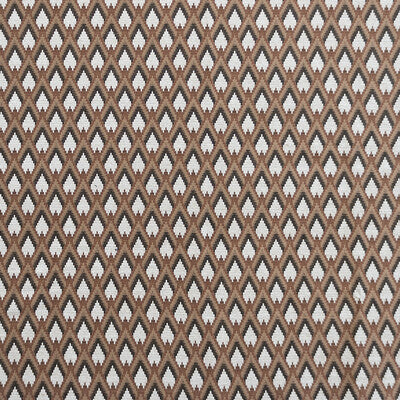 Samples and Purchasing available for Peruyes - Chocolate Brown By Gaston Y Daniela | Lorenzo Castillo Vii The Rectory | Geometric Upholstery Chenille at Designer Wallcoverings and Fabrics