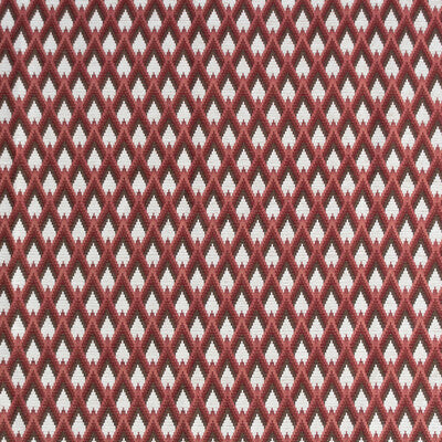 Samples and Purchasing available for Peruyes - Rojo Burgundy/Red By Gaston Y Daniela | Lorenzo Castillo Vii The Rectory | Geometric Upholstery Chenille at Designer Wallcoverings and Fabrics