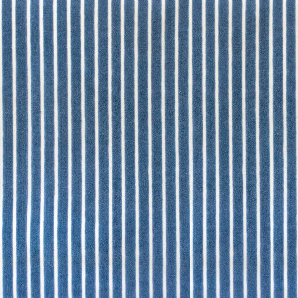 Samples and Purchasing available for Mayrit - Gris Azulado Dark Blue By Gaston Y Daniela | Lorenzo Castillo Ix Hesperia | Stripes Upholstery Velvet at Designer Wallcoverings and Fabrics