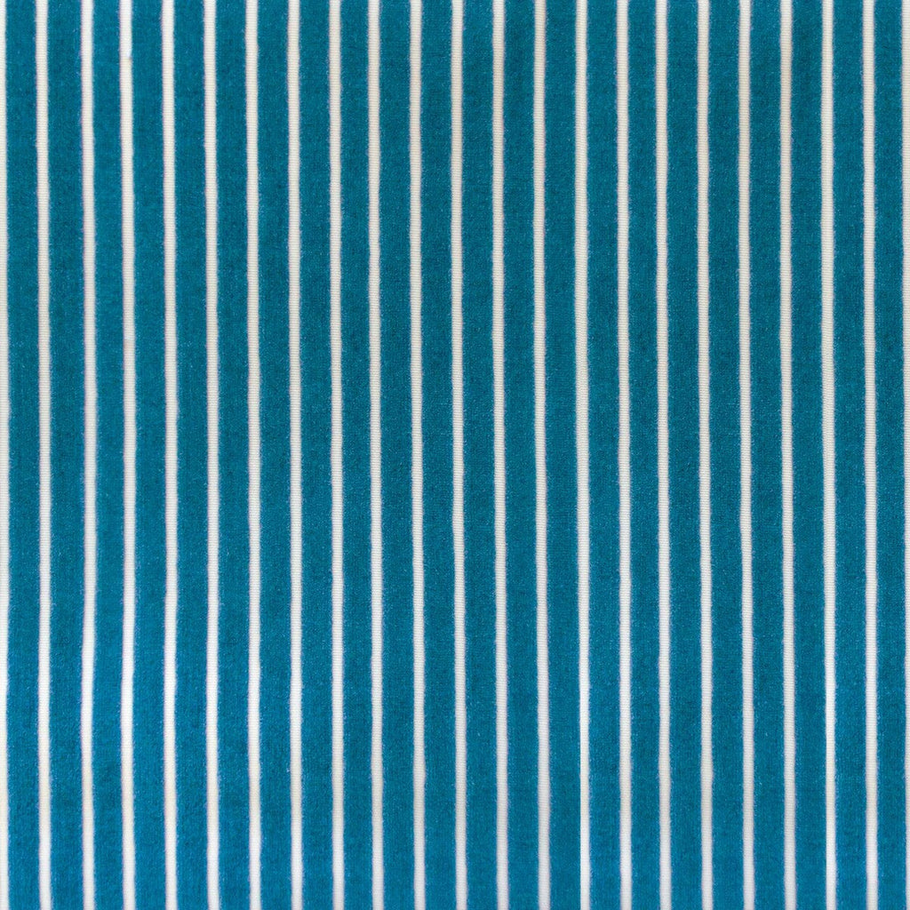 Samples and Purchasing available for Mayrit - Azul Tormenta Blue By Gaston Y Daniela | Lorenzo Castillo Ix Hesperia | Stripes Upholstery Velvet at Designer Wallcoverings and Fabrics