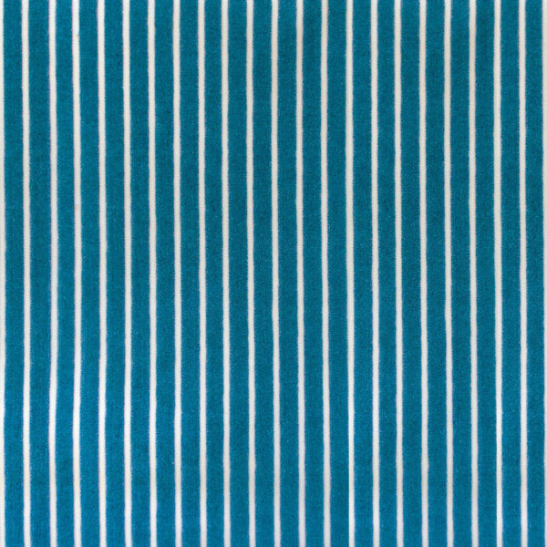 Samples and Purchasing available for Mayrit - Azul Tormenta Blue By Gaston Y Daniela | Lorenzo Castillo Ix Hesperia | Stripes Upholstery Velvet at Designer Wallcoverings and Fabrics