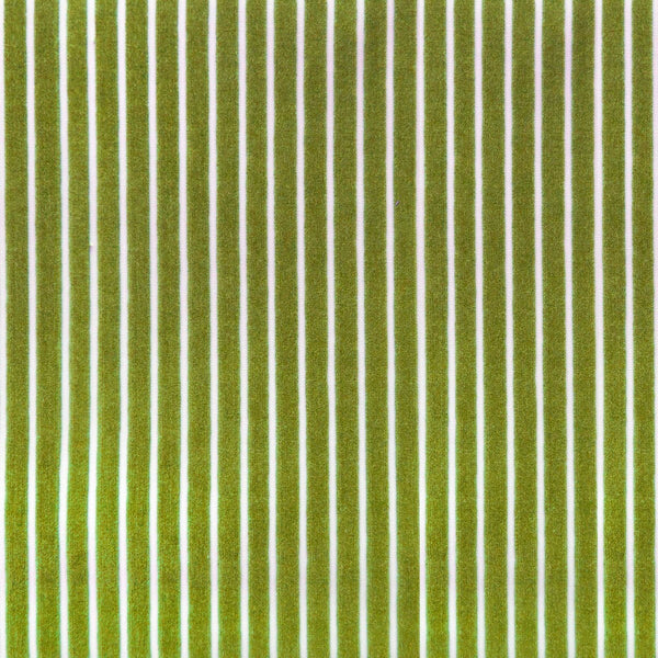 Samples and Purchasing available for Mayrit - Musgo Green By Gaston Y Daniela | Lorenzo Castillo Ix Hesperia | Stripes Upholstery Velvet at Designer Wallcoverings and Fabrics