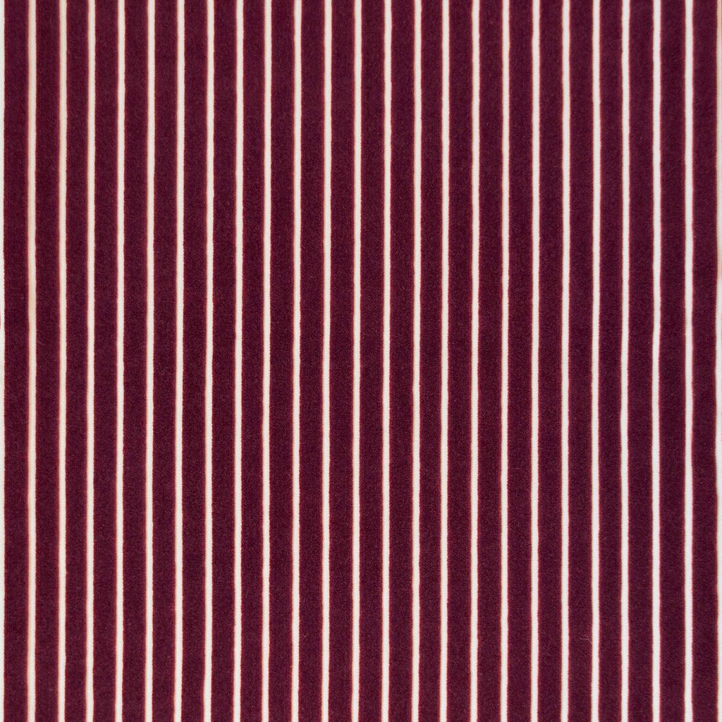 Samples and Purchasing available for Mayrit - Berenjena Purple By Gaston Y Daniela | Lorenzo Castillo Ix Hesperia | Stripes Upholstery Velvet at Designer Wallcoverings and Fabrics