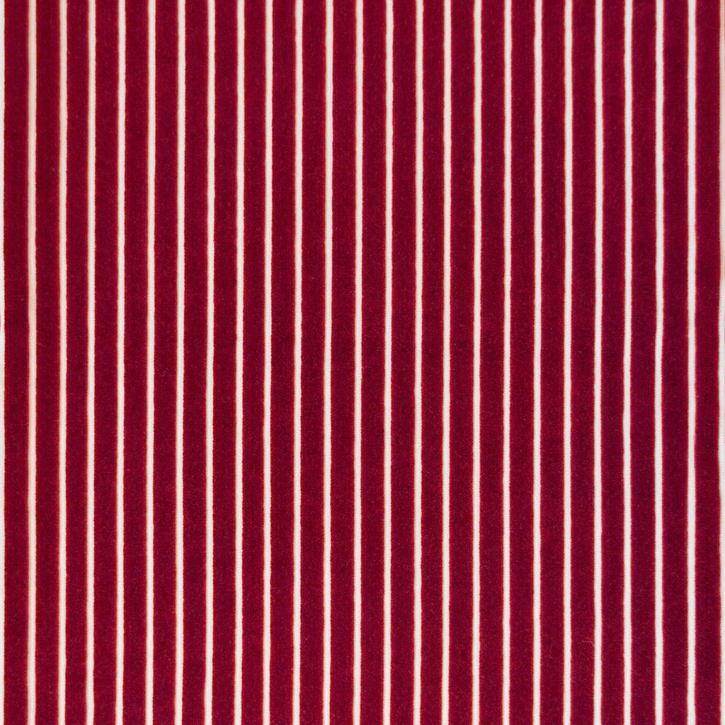 Samples and Purchasing available for Mayrit - Sangre Burgundy/Red By Gaston Y Daniela | Lorenzo Castillo Ix Hesperia | Stripes Upholstery Velvet at Designer Wallcoverings and Fabrics