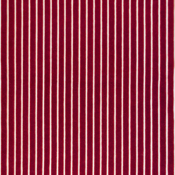 Samples and Purchasing available for Mayrit - Sangre Burgundy/Red By Gaston Y Daniela | Lorenzo Castillo Ix Hesperia | Stripes Upholstery Velvet at Designer Wallcoverings and Fabrics