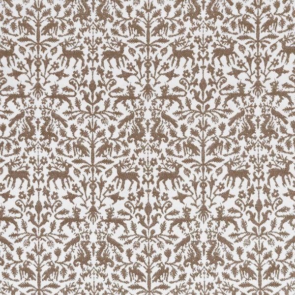 Samples and Purchasing available for Augusta Emerita - Tabaco White By Gaston Y Daniela | Lorenzo Castillo Ix Hesperia |Animal/Insects Damask Upholstery  at Designer Wallcoverings and Fabrics