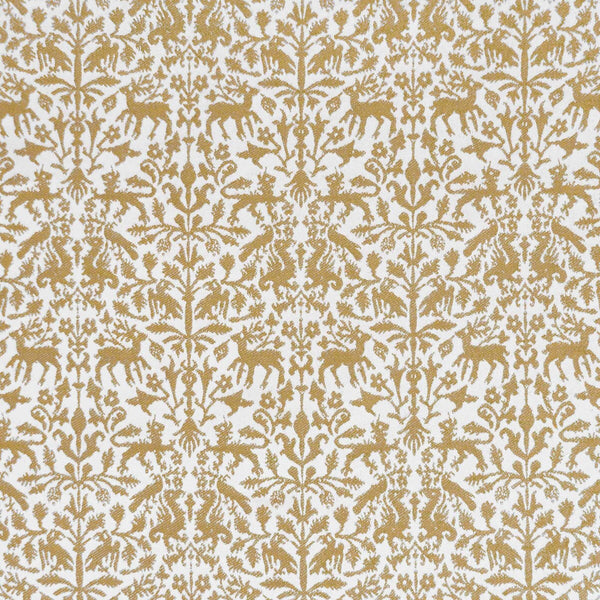 Samples and Purchasing available for Augusta Emerita - Ocre White By Gaston Y Daniela | Lorenzo Castillo Ix Hesperia |Animal/Insects Damask Upholstery  at Designer Wallcoverings and Fabrics