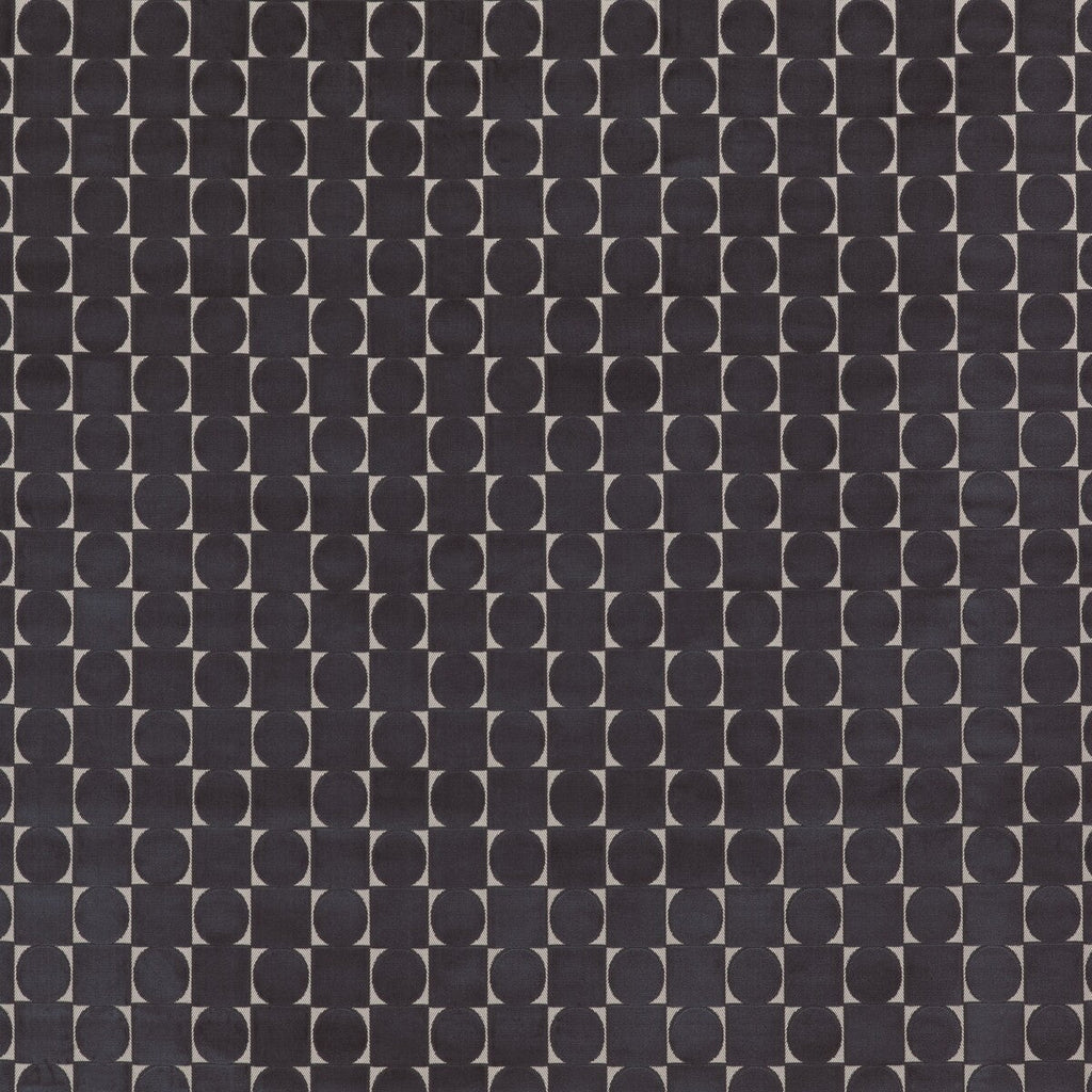 Samples and Purchasing available for Luigi - Azul Petroleo Dark Blue By Gaston Y Daniela | Lorenzo Castillo Iii |Modern Geometric Upholstery Velvet at Designer Wallcoverings and Fabrics