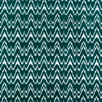 Samples and Purchasing available for Janano - Verde Oscuro Green By Gaston Y Daniela | Lorenzo Castillo Vii The Rectory |Flamestitch Ikat/Southwest/Kilims Upholstery  at Designer Wallcoverings and Fabrics