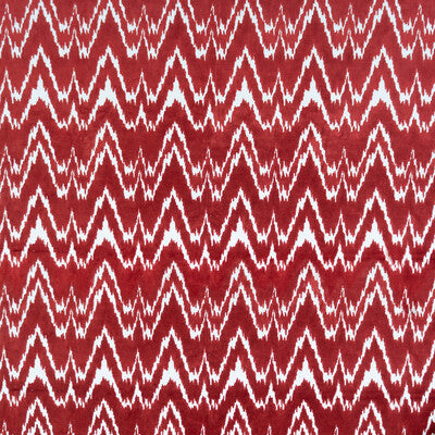 Samples and Purchasing available for Janano - Teja Red By Gaston Y Daniela | Lorenzo Castillo Vii The Rectory |Flamestitch Ikat/Southwest/Kilims Upholstery  at Designer Wallcoverings and Fabrics