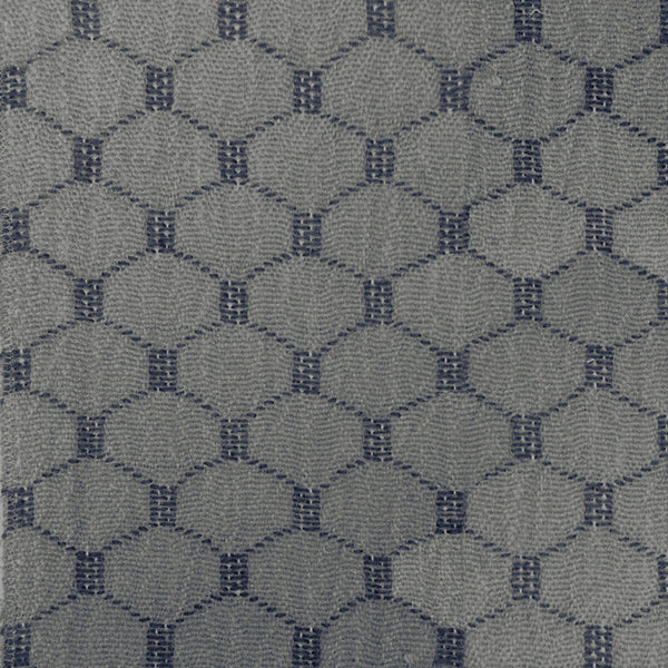 Samples and Purchasing available for Gredos - Gris/Navy Grey By Gaston Y Daniela | Lorenzo Castillo Iv |Diamond Small Scale Upholstery Matelasse at Designer Wallcoverings and Fabrics