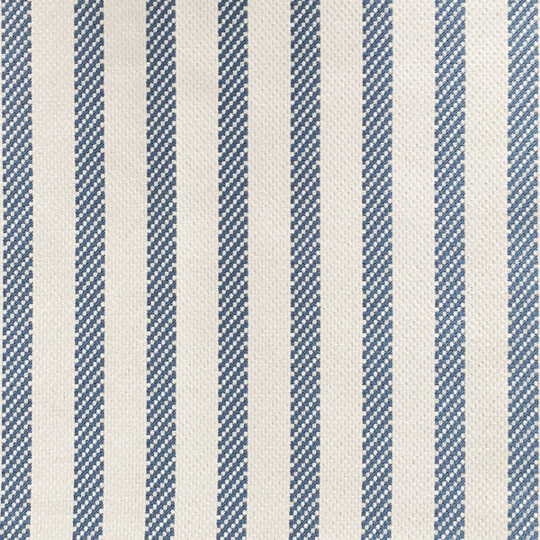 Samples and Purchasing available for Isidro - Azul Blue By Gaston Y Daniela | Lorenzo Castillo Iv |Stripes Tone On Tone Upholstery  at Designer Wallcoverings and Fabrics