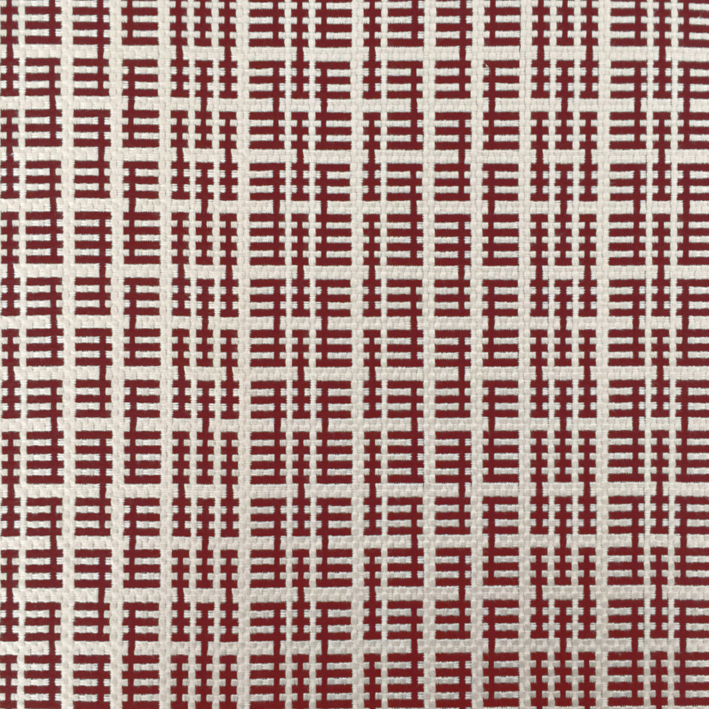 Samples and Purchasing available for Tiana - Rojo Burgundy By Gaston Y Daniela | Lorenzo Castillo Iv |Plaid / Check  Upholstery  at Designer Wallcoverings and Fabrics