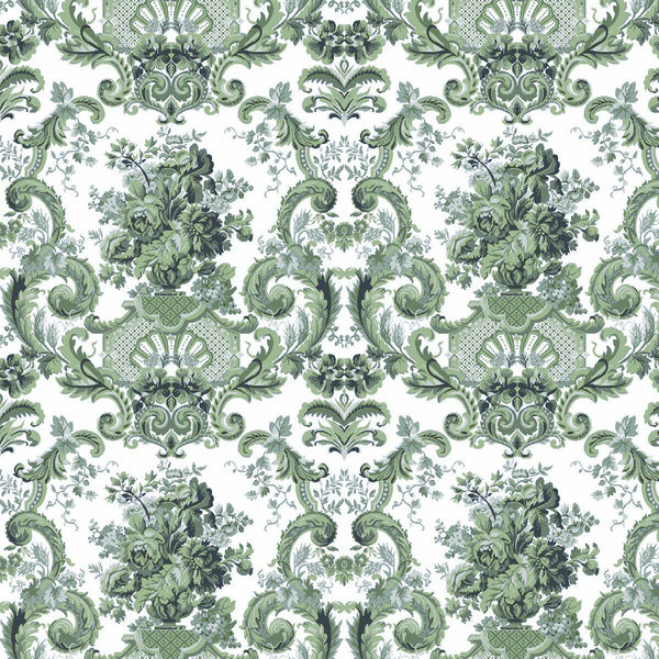 Samples and Purchasing available for San Ildefonso - Verde Green By Gaston Y Daniela | Lorenzo Castillo Iv | Damask Upholstery Velvet at Designer Wallcoverings and Fabrics