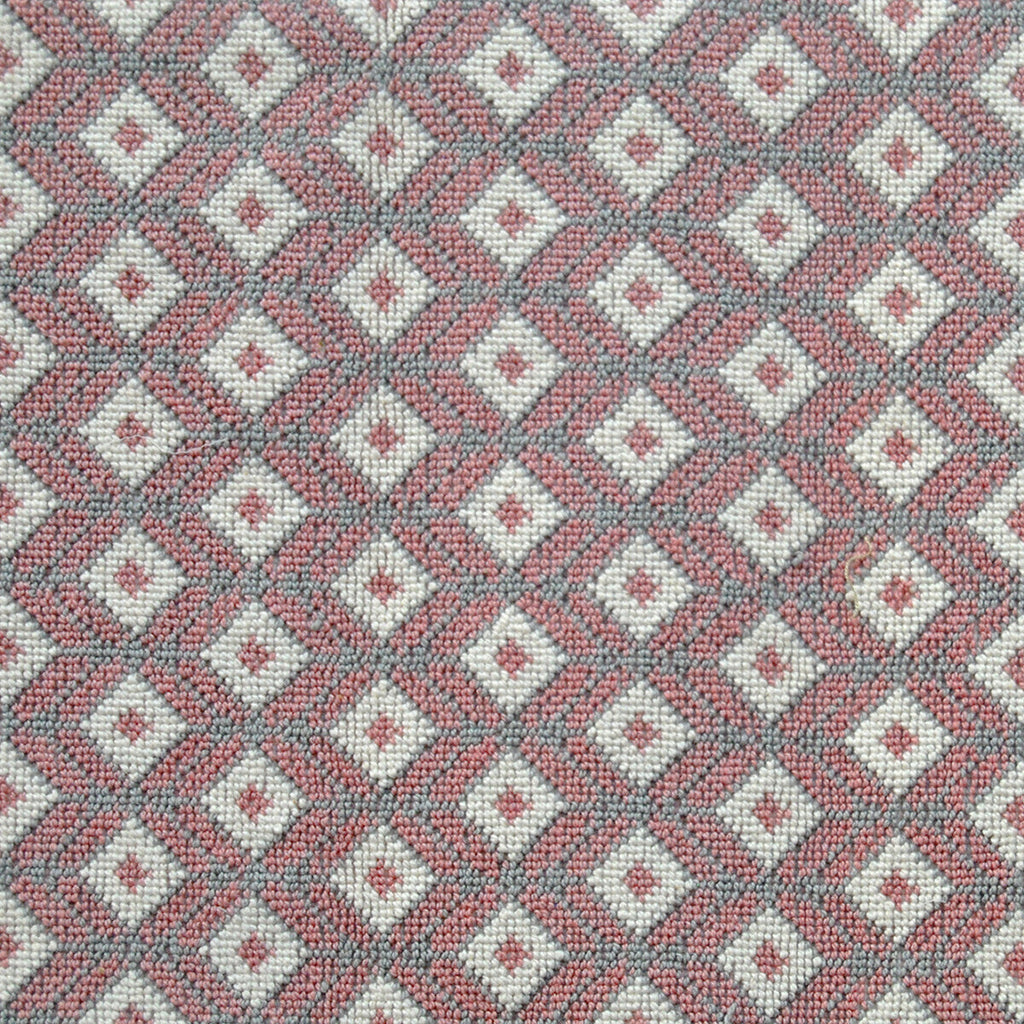 Samples and Purchasing available for Ricardo - Rosa Pink By Gaston Y Daniela | Lorenzo Castillo Iv |Diamond Diamond Upholstery Gros Point / Epingle at Designer Wallcoverings and Fabrics