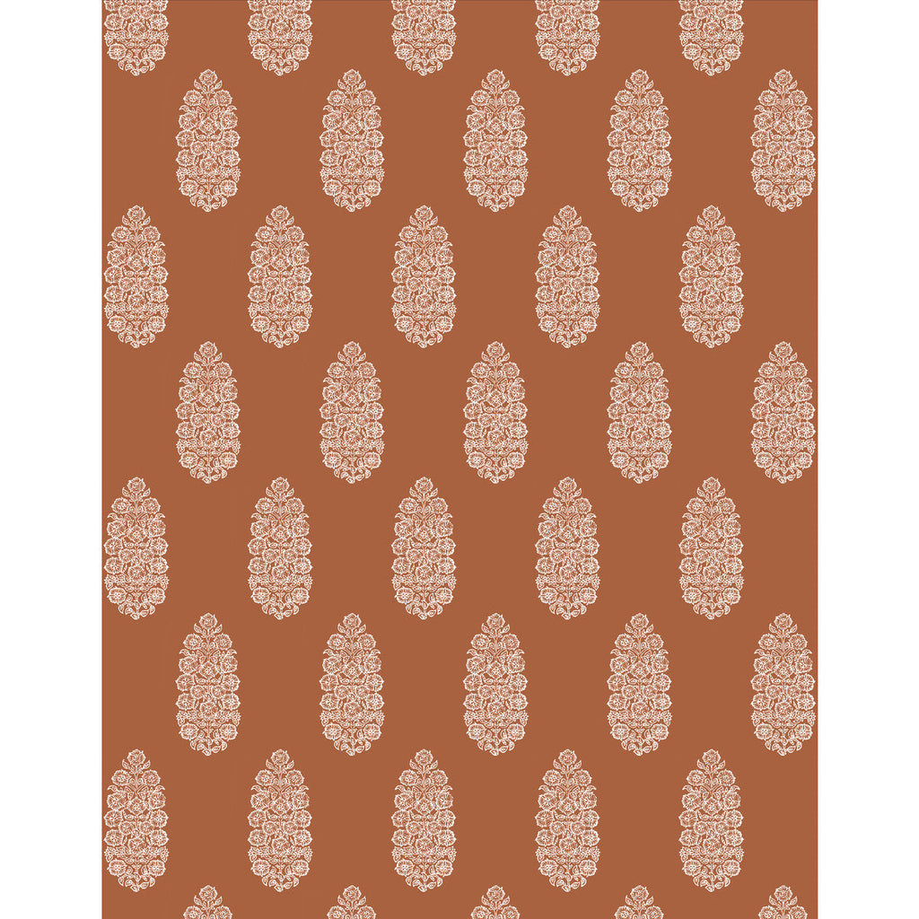 Samples and Purchasing available for Salobrena Wp - Naranja Orange By Gaston Y Daniela | Lorenzo Castillo V |Botanical & Floral  Wallcovering Print at Designer Wallcoverings and Fabrics